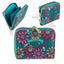 Cartera Frida Kahlo 11x9 cm Azul Marca Papelería Javier