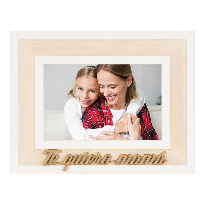 Marco Fotos Madera Te Quiero Mamá 10x15 Demark Imagen principal del producto