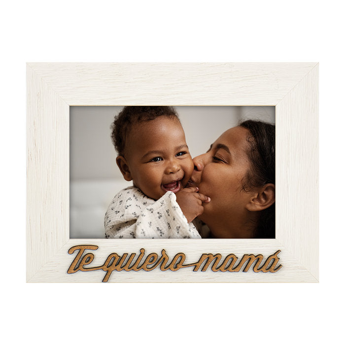Marco de Madera Decorado 10x15 Te Quiero Mamá DEMARK Imagen principal del producto