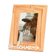 MARCO FOTOS MADERA LOVE 10X15 VERTICAL SOBREMESA/COLGAR | 1 UNIDADES | (DEMARK)