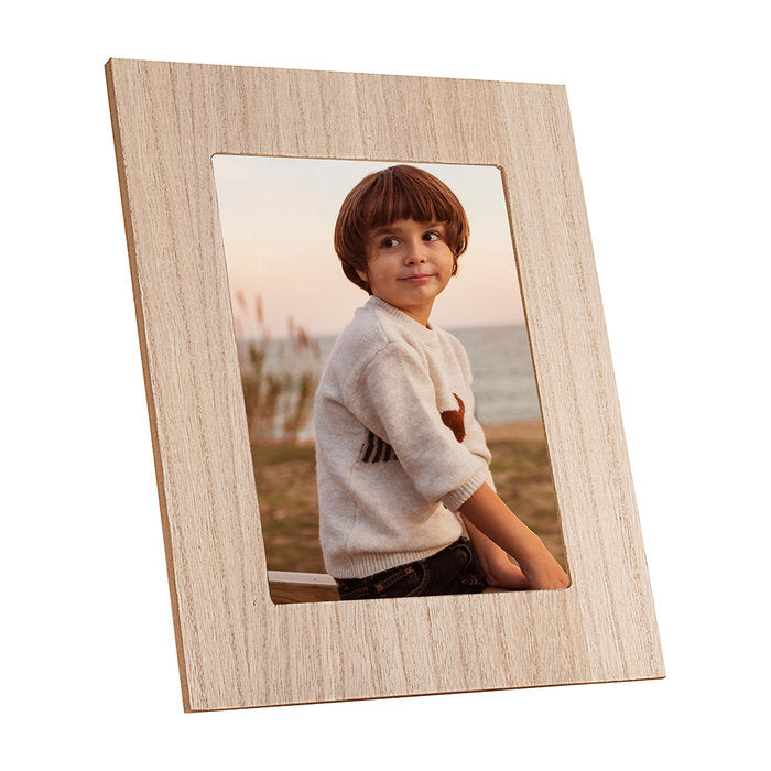 MARCO MADERA CON PASPARTU 10X15 CM HOR/VER SOBRE / PARED | 1 UNIDADES | (DEMARK)