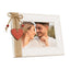 Marco de Madera 10x15 Horizontal Decorado Corazón Colgante DEMARK