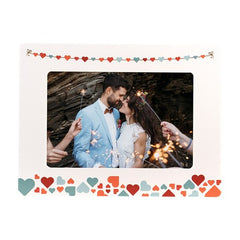 MARCO CORAZONES IMPRESOS MATERIAL FOREX 10X15 HORIZONTAL | 1 UNIDADES | (DEMARK)