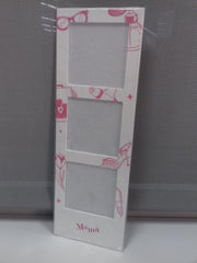 MARCO DE FOREX CON IMAN 3 FOTOS 7X7 CM MAMA | 1 UNIDADES | (DEMARK)