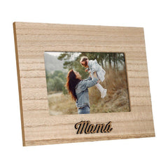 MARCO MADERA 10X15 DECORADO MAMA EN DM HORIZONTAL | 1 UNIDADES | (DEMARK)