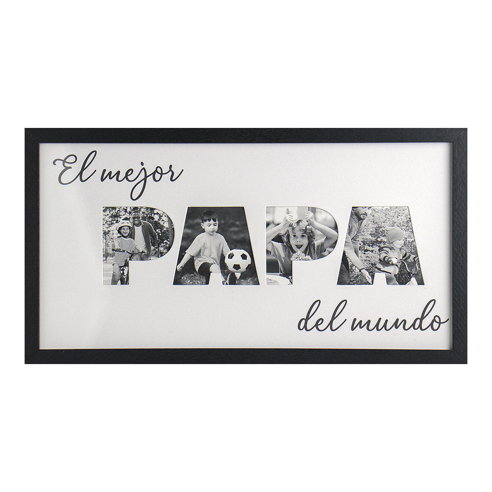 Marco Fotos Madera Multiple 18x35 cm Papa DEMARK