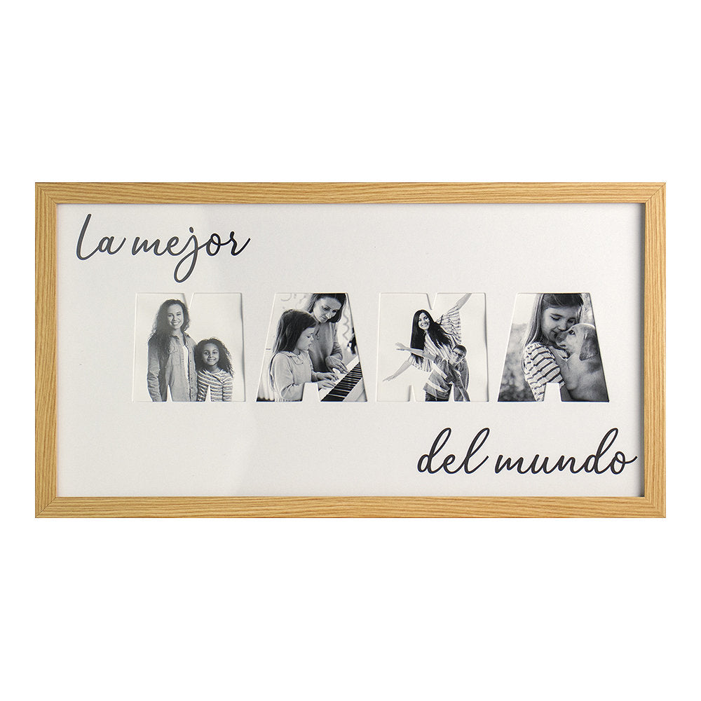 Marco Fotos Madera Multiple 18x35 Mama Demark