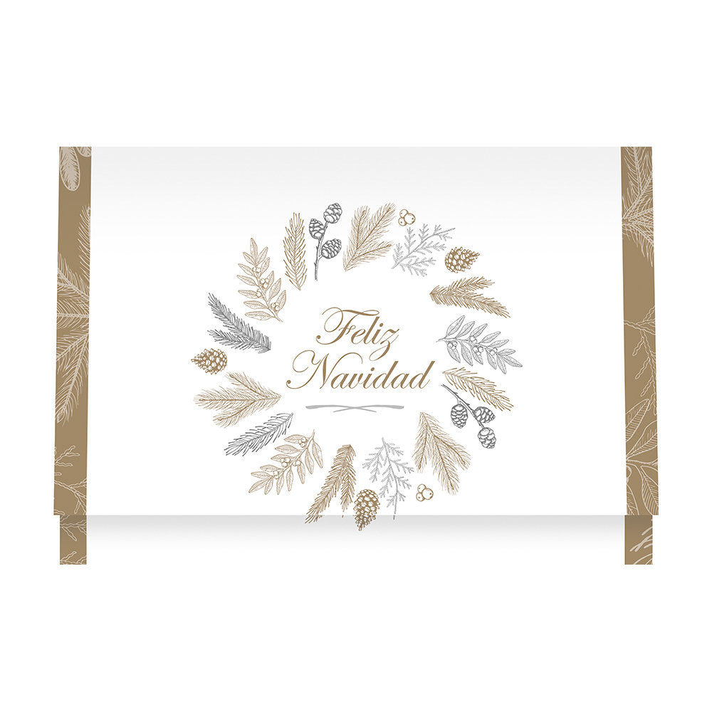 Carpeta de Cartulina para Fotos 15x20 cm Feliz Navidad Bla DEMARK