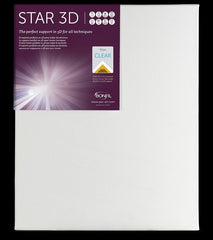BASTIDOR ENTELADO STAR 3D (S 38X33) 30X40 | 1 UNIDADES | (PHOENIXART)