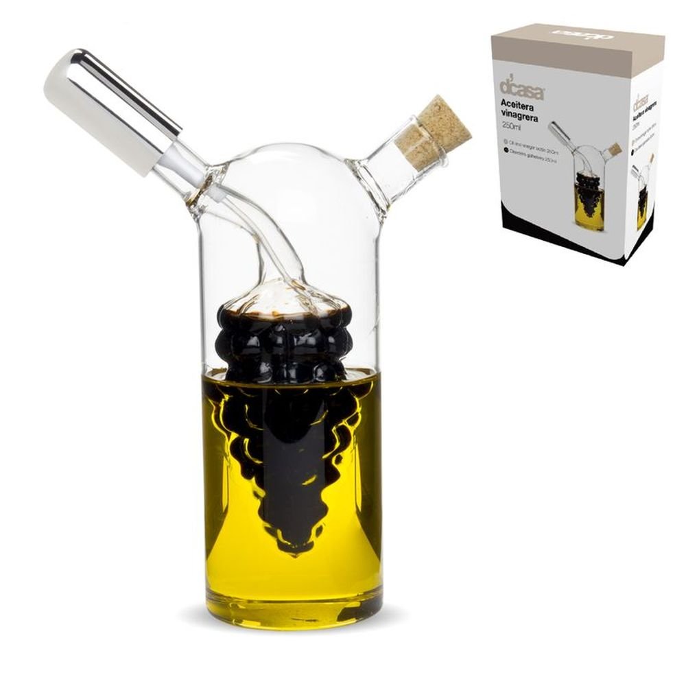 Aceitera vinagrera 2 en 1 Spray 250 ml DCASA