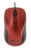 Ratón óptico con cable 1200 dpi Rojo NGS Lurbe Group S.A.