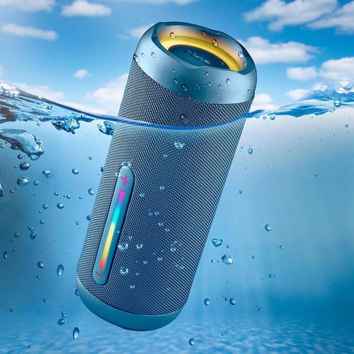 Altavoz portátil Bluetooth impermeable NGS azul
