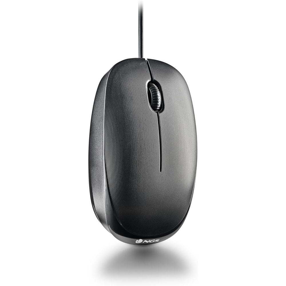 Ratón óptico USB-C NGS Flame-C negro