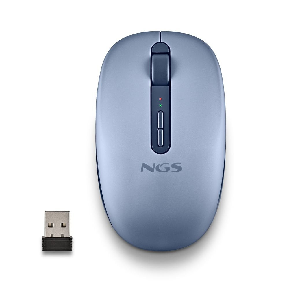 Ratón inalámbrico Bluetooth silencioso NGS Fog Dual