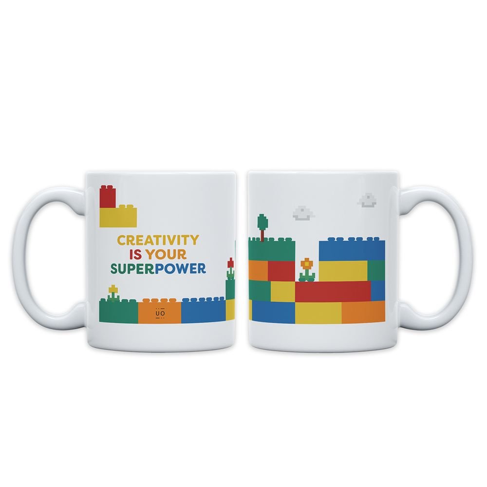 Taza Creativity is My Superpower UO Cerámica Imagen principal del producto