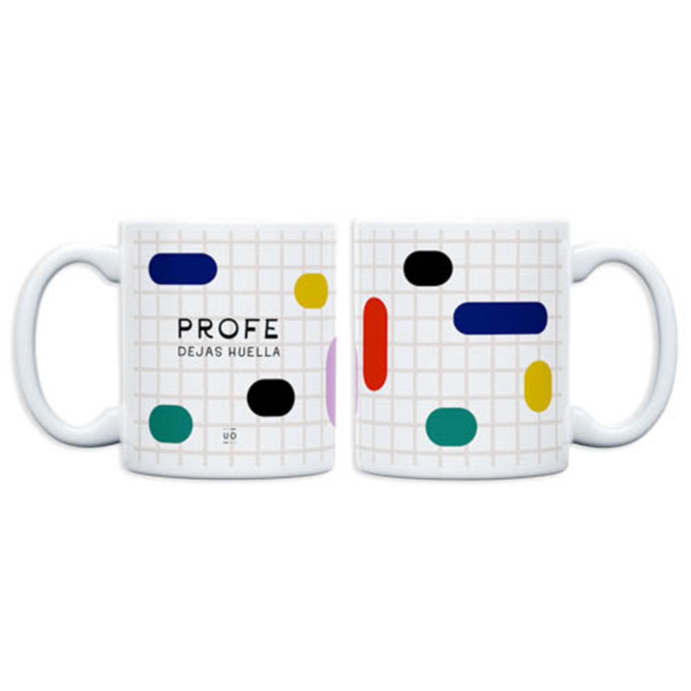 TAZA PROFE DEJAS HUELLA | UO | 1 UNIDAD | 8435449368763 Imagen principal del producto