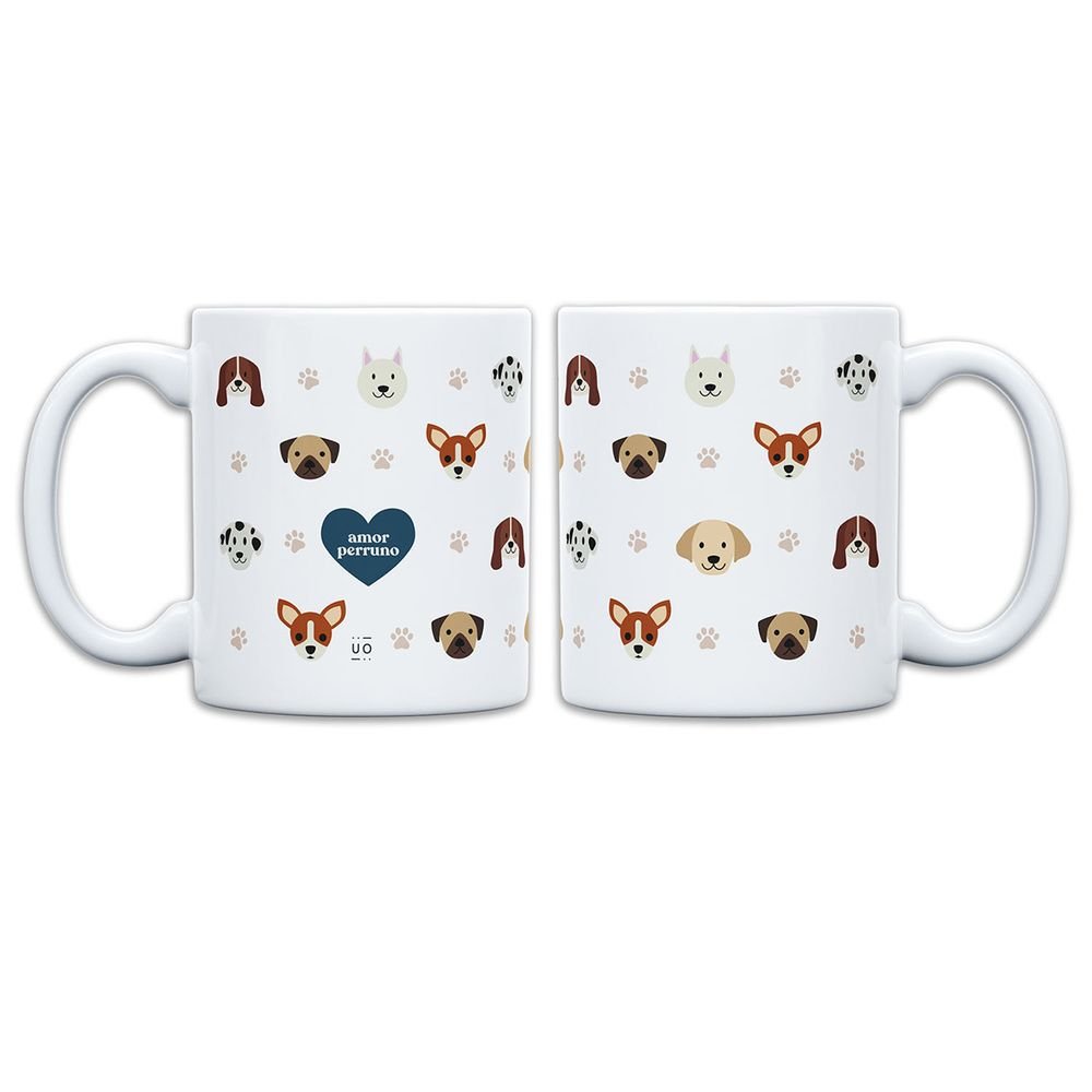 TAZA AMOR PERRUNO | UO | 1 UNIDAD | 8435449370285 Imagen principal del producto