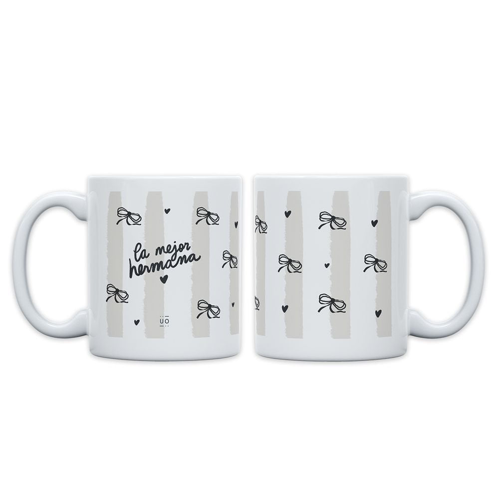 Taza la Mejor Hermana UO Cerámica
