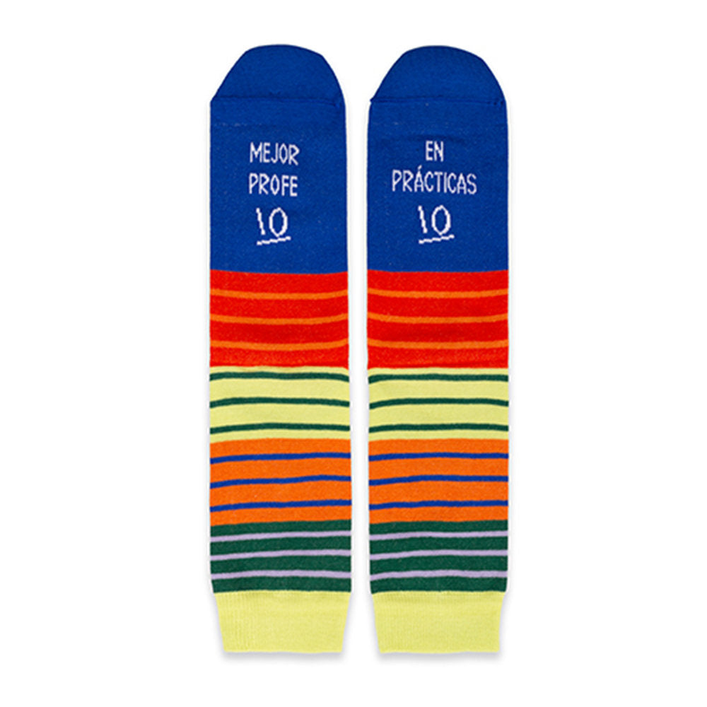 CALCETINES MEJOR PROFE EN PRACTICAS TALLA 36-41 | UO | 1 UNIDAD | 8435449374412