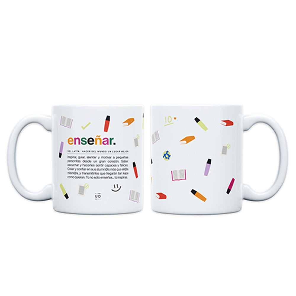 TAZA ENSEÑAR DEFINICION | UO | 1 UNIDAD | 8435449375099