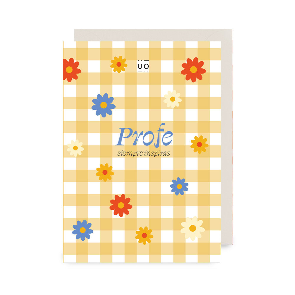 POSTAL PROFE SIEMPRE INSPIRAS | UO | 1 UNIDAD | 8435449378847