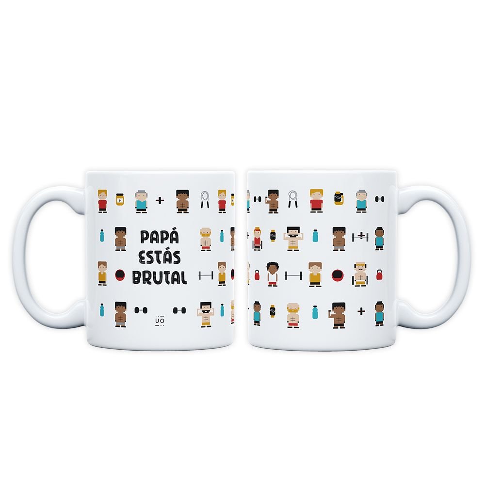 TAZA PAPA ESTAS BRUTAL | UO | 1 UNIDAD | 8435449379240