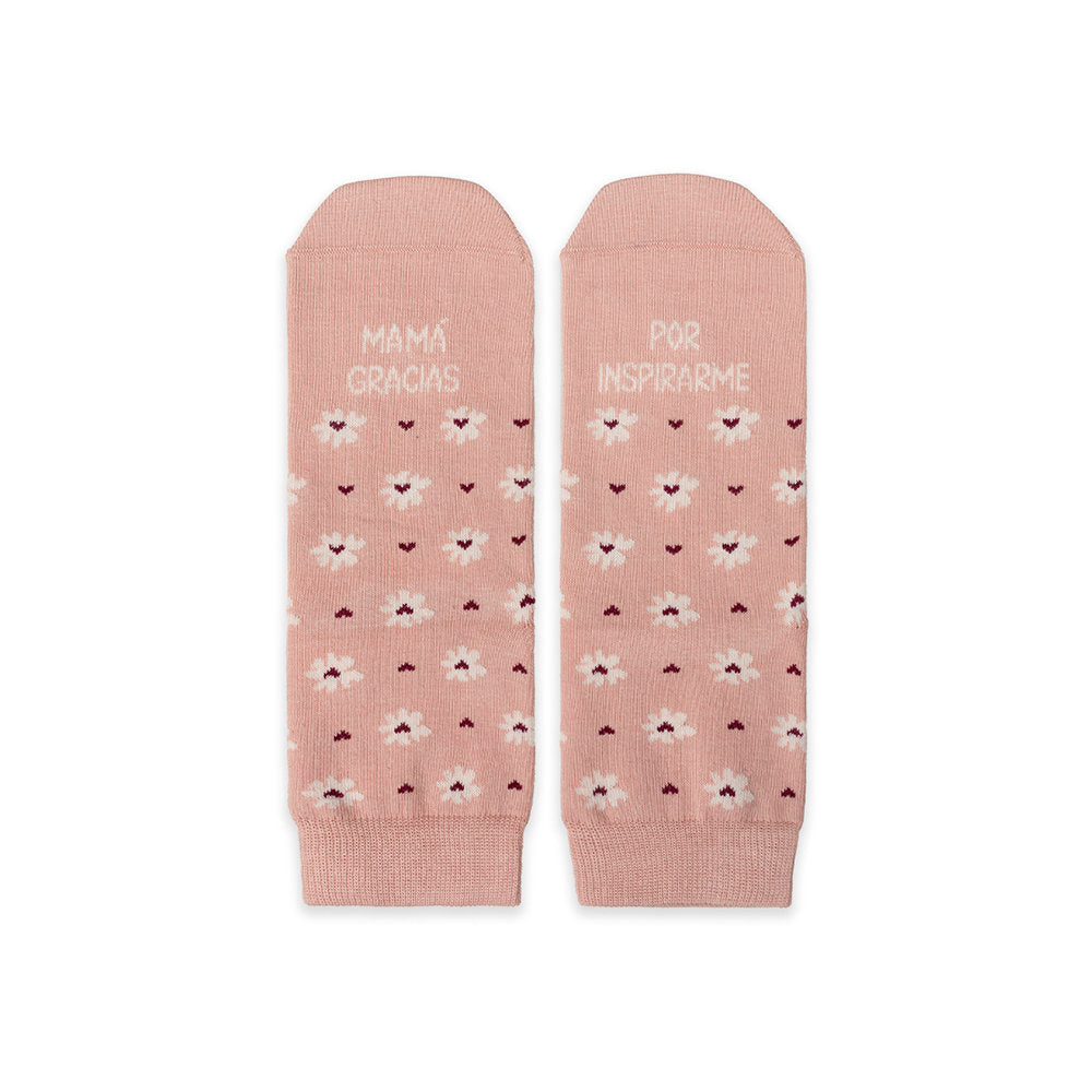CALCETINES MAMA GRACIAS POR INSPIRARME TALLA 36-41 | UO | 1 UNIDAD | 8435449380062