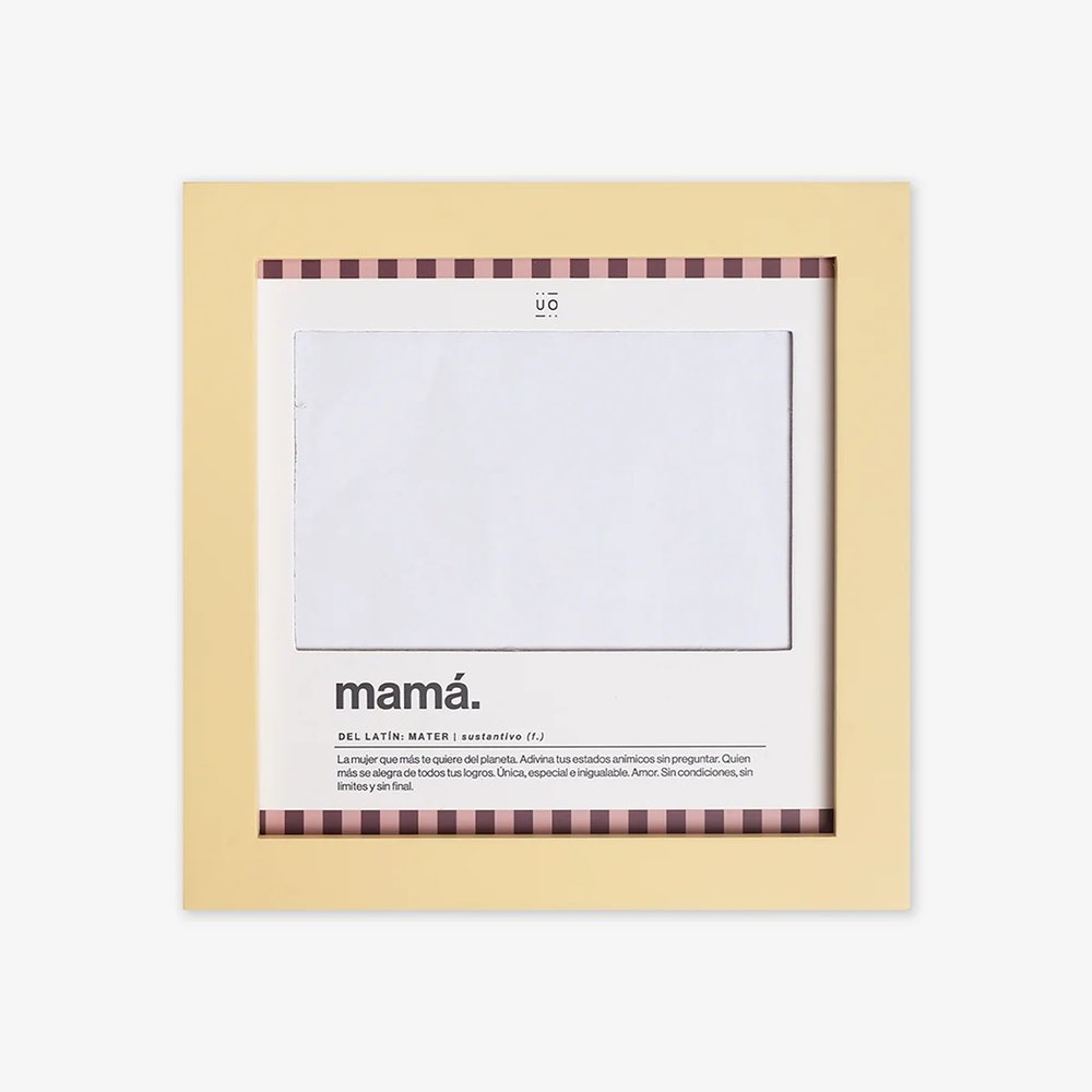 Marco Fotos Bicolor Mama UO Regalo Bicolor 20 cm