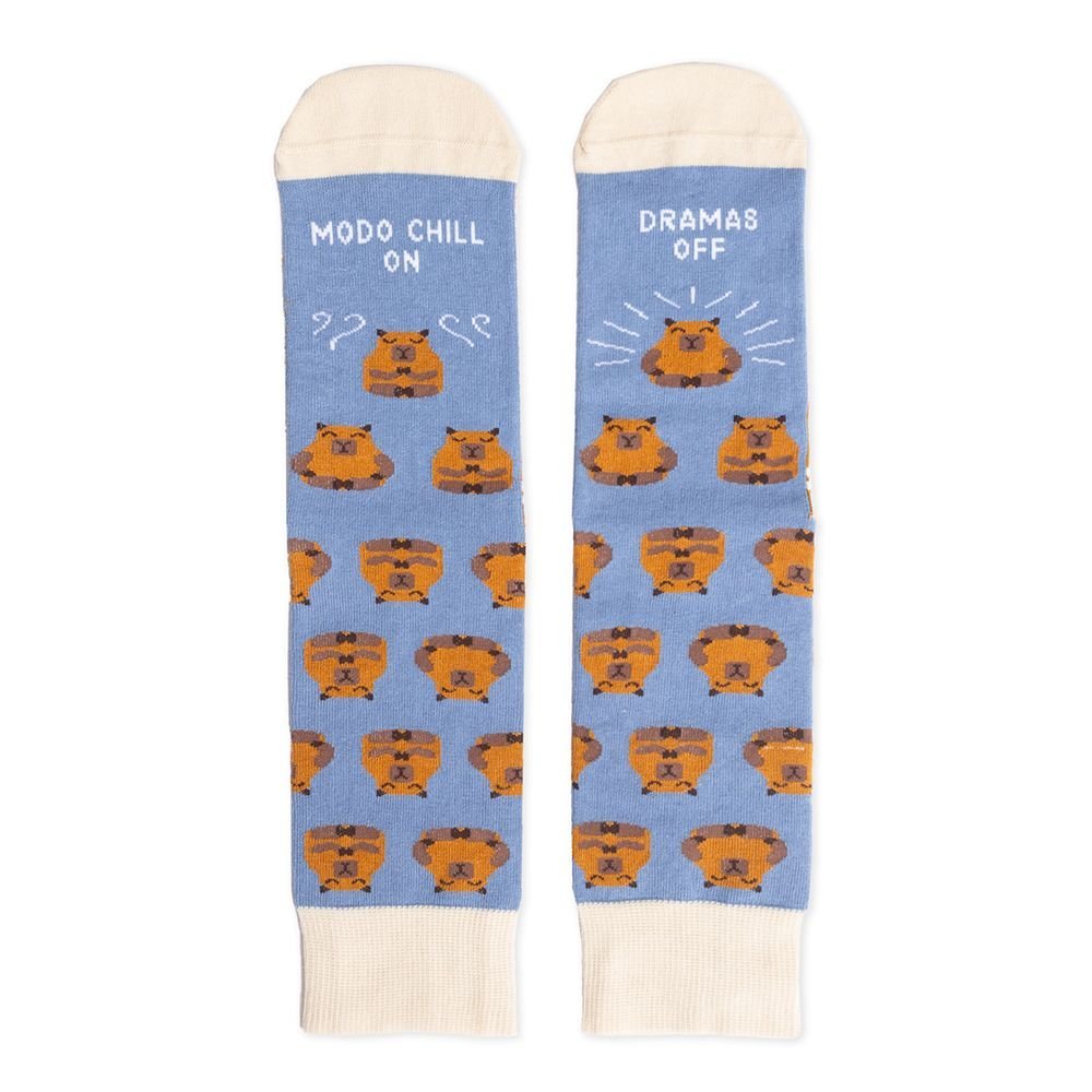 CALCETINES MODO CHILL ON DRAMA OFF 36-41 | UO | 1 UNIDAD | 8435449381540 Imagen principal del producto