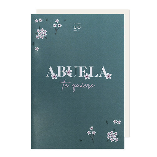 Postal Abuela Te Quiero UO Pack de 1 tarjeta multicolor