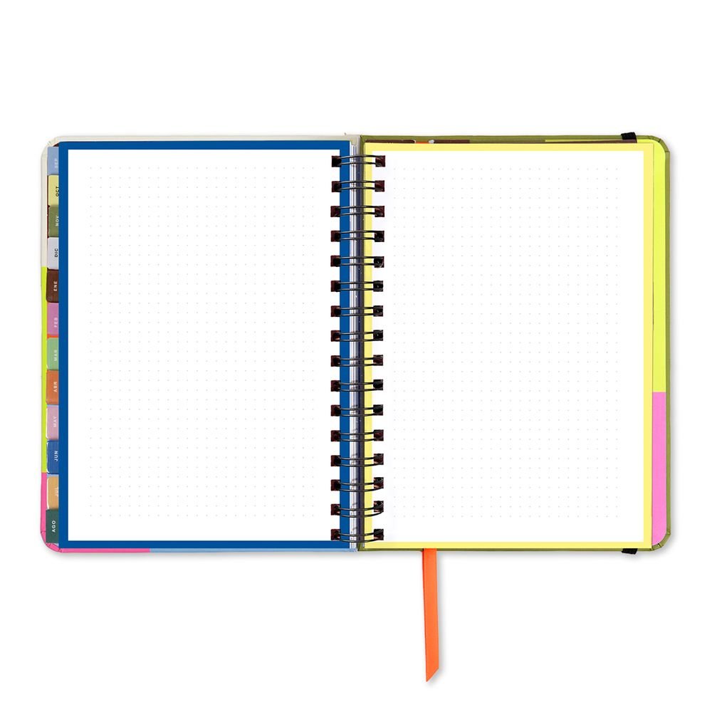 Agenda escolar Profe con mucha clase semana vista 2026-2027 UO Agendas