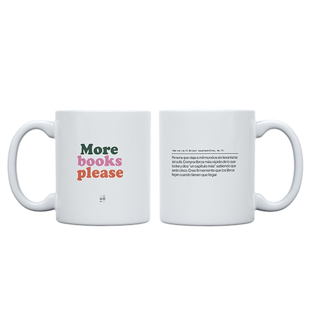 Taza Cerámica Book Lover UO