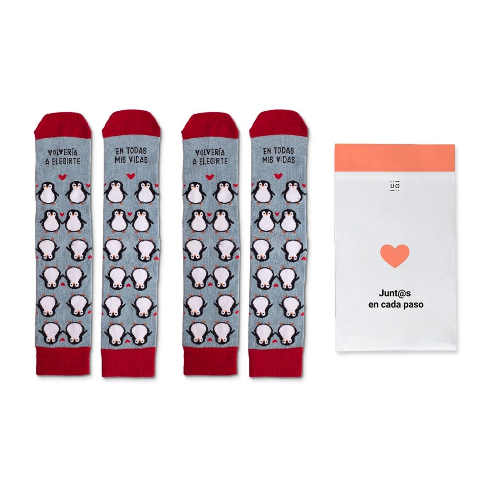 Kit Volveria a Elegirte Todas Vidas 2 Calcetines Marca UO Imagen principal del producto