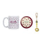 Kit taza, posavasos y llavero Abuela Te Quiero Mucho UO