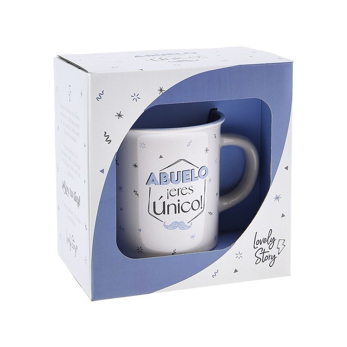 Taza Vintage 400ml Abuelo Lovely Padre Imagen principal del producto