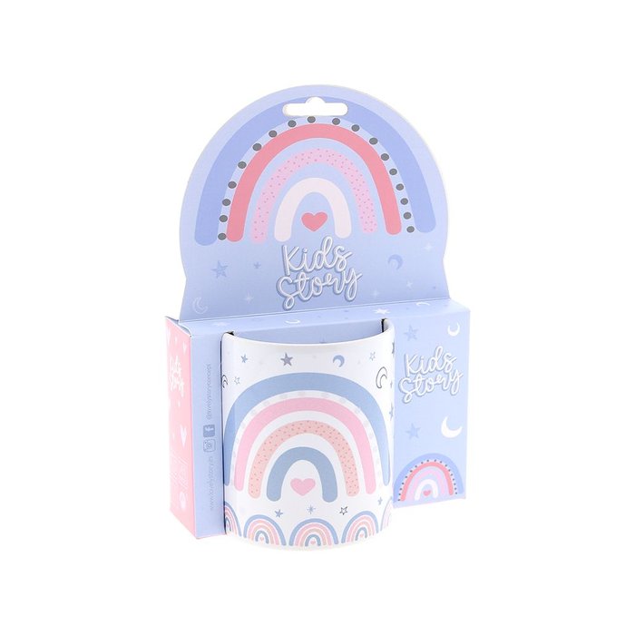 TAZA ARCOIRIS | LOVELY STORY | ENVASE 2 UDS. UNIDAD | 8435458069781 Imagen principal del producto