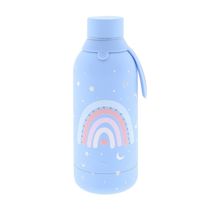 BOTELLA TERMO ACERO 500 ML ARCOIRIS | LOVELY STORY | 1 UNIDAD | 8435458069859 Imagen principal del producto