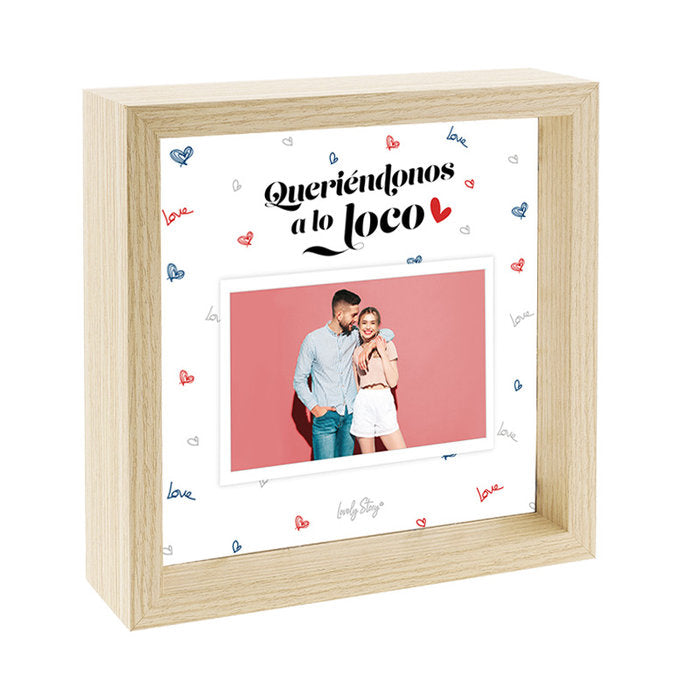 MARCO FOTOS QUERIENDONOS A LO LOCO | 1 UNIDADES | (LOVELY STORY)