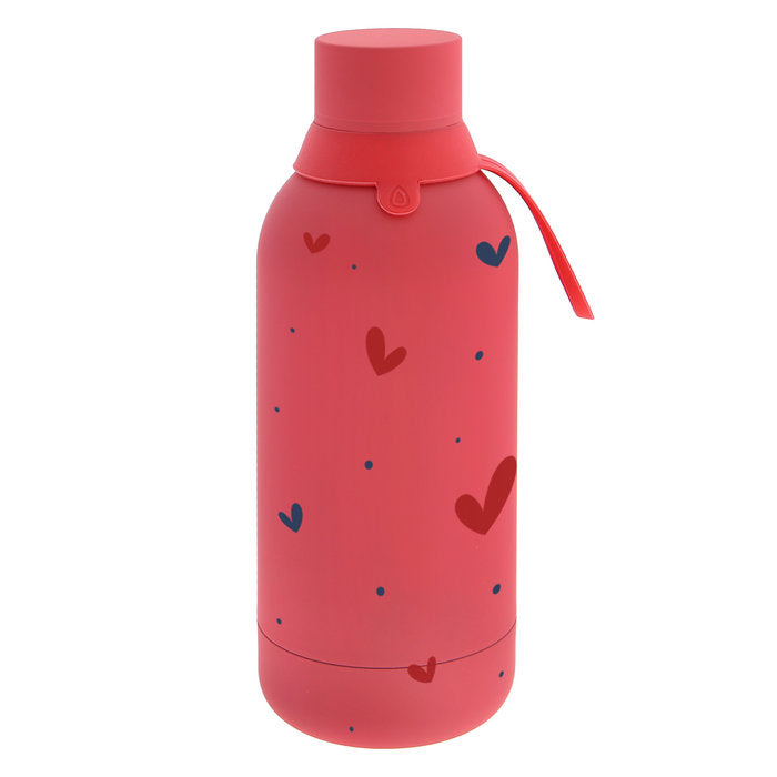 BOTELLA TERMO ACERO 500 ML CORAZONES | LOVELY STORY | 1 UNIDAD | 8435458070442 Imagen principal del producto