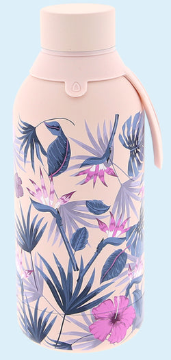 Botella térmica adulta 500 ml Pink Exotic Floral AUREA Imagen principal del producto