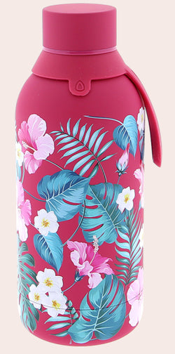 Botella térmica 500 ml Magenta Exotic Floral AUREA Imagen principal del producto