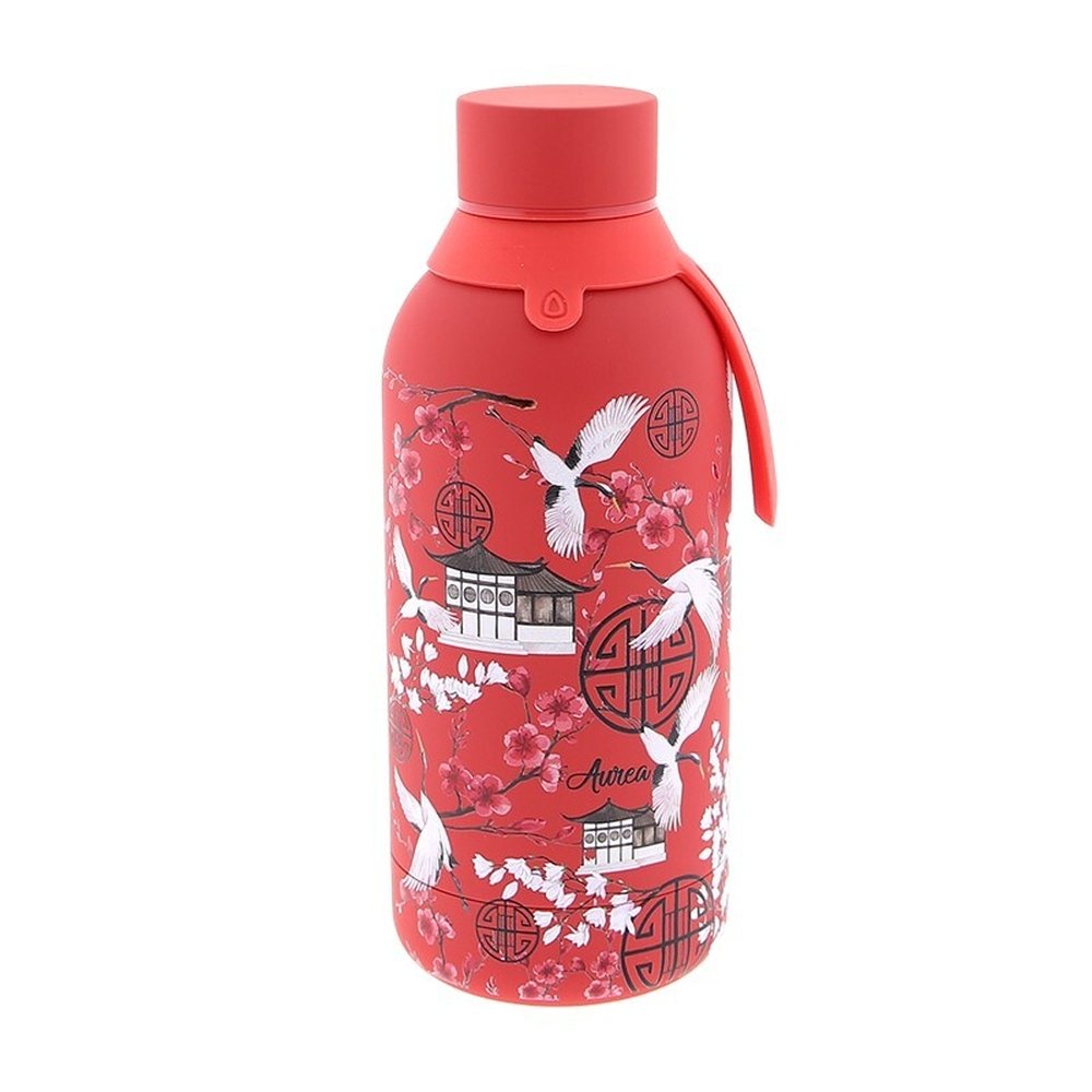 BOTELLA ACERO 500ML CORAL RED JAPAN VIBES | LOVELY STORY | 1 UNIDAD | 8435458073412 Imagen principal del producto