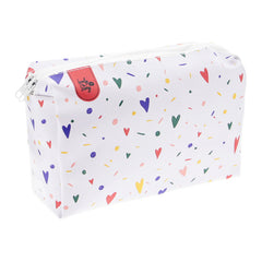 NECESER BLANCO DOS CREMALLERAS CORAZONES | LOVELY STORY