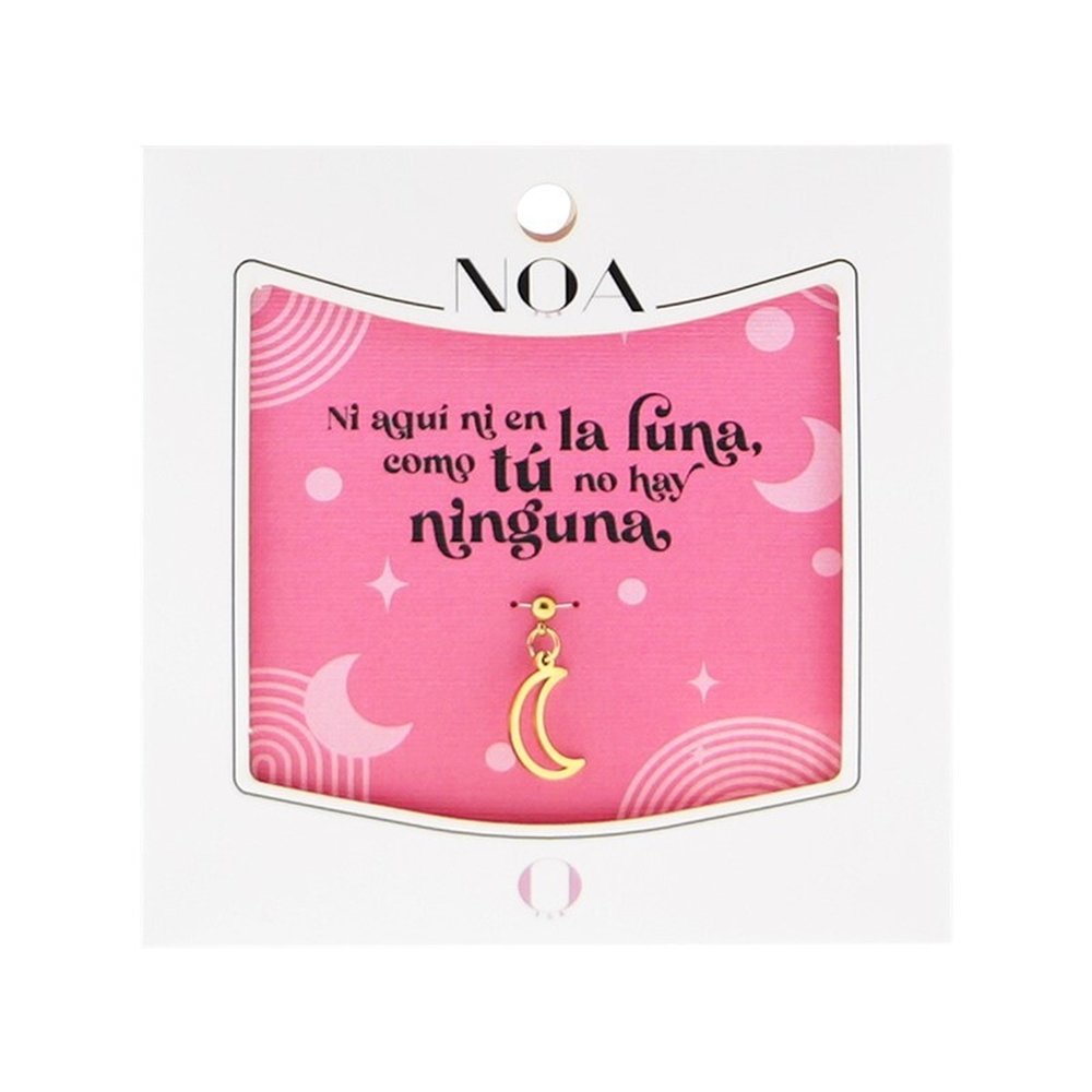 Charm Acero Dorado Luna Como Tu No Hay Ninguna Lovely Story