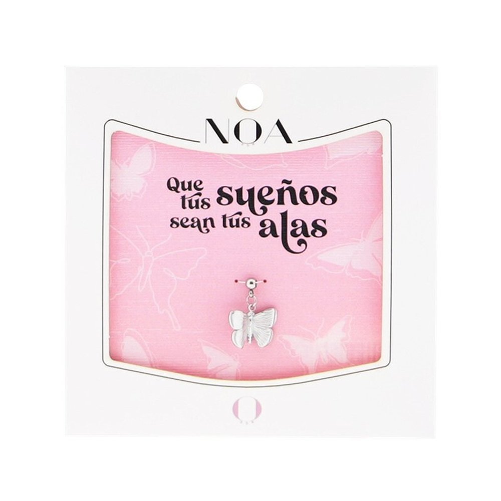 Charm Acero Plateado Mariposa Sean Tus Alas Lovely Story