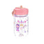 Botella Tritan 350ml con pajita Pink Magic Kingdom
