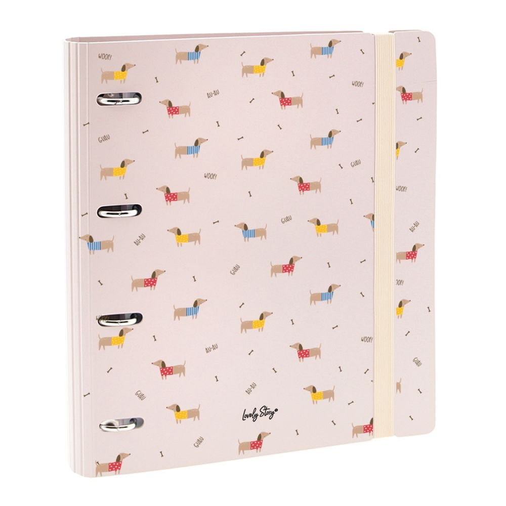 Carpebloc 360º 100 Hojas Separadores y Sobre PVC Guau Lovely Story