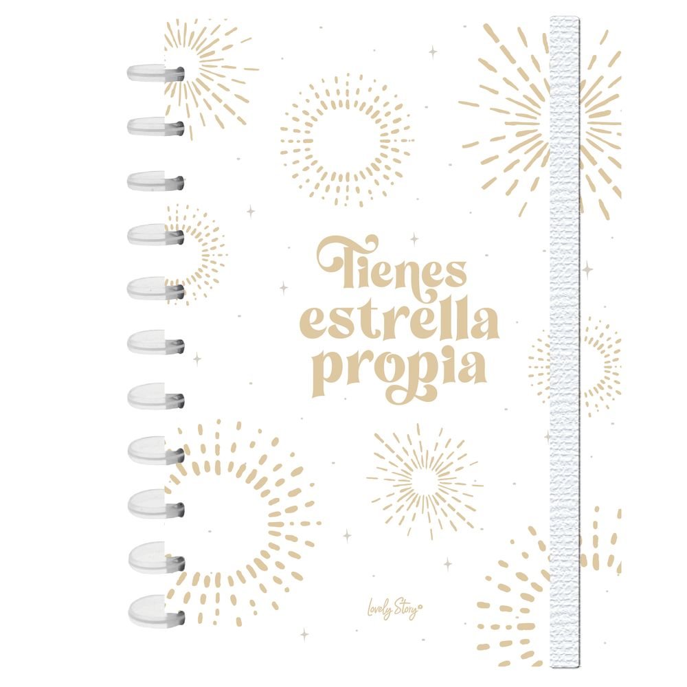 Libreta Anillas A4 Sistema de Discos Se Vienen Cositas Lovely Story Imagen principal del producto
