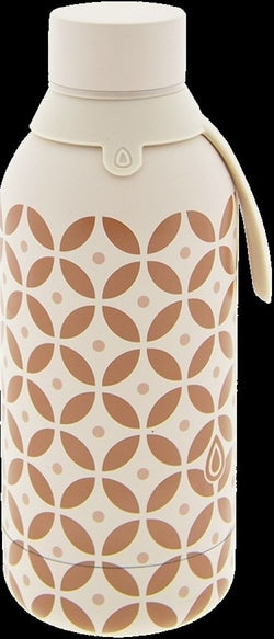 Botella térmica 500ml Sand 80 ́s Dots AUREA para mantener la temperatura Imagen principal del producto