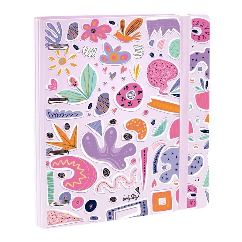Carpebloc 360º 100 Hojas Separadores Sobre PVC Pink Abstract Lovely Story